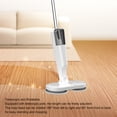 thumbnail image 4 of Electric Mop with Water Spray, Cordless Automatic Floor Mop with Retractable Rod, 180 Rotation, Lightweight, Flexible Move, 2000mAh Battery, for Hardwood, Tile, Laminate Floors, 4 of 7