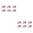 thumbnail image 2 of Maytalsory 12x Durable Metal Button Buckle Reliable Fastening Solution For Waistband Adjust Waistband Easy To Practical Fashionable 13 2Set, 2 of 6