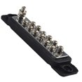 thumbnail image 2 of Bloc de Distribution de Puissance de Bus 12 Points 180A 12V Dc Noir / Rouge Noir, 2 of 9
