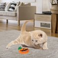 thumbnail image 4 of Halloween Pumpkin Toys For Cats Teething Toys Featuring Pumpkin With Range Expressions Embroidery Designs Interactive Toys For Kitties And Cats ,23 Cm, 4 of 4