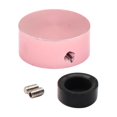 thumbnail image 1 of Milaget Guitar Pedal Footswitch Topper Practical Compact Sturdy Guitar Effects Parts pink cover, 1 of 7