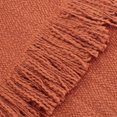 thumbnail image 2 of Bouclair Rust Mabel Throw 50x60 in (127x152 cm), 2 of 7