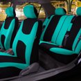 thumbnail image 2 of Car Seat Cover Full Set with Steering Wheel, Belt, & Head Rest Covers 11 Colors, 2 of 6