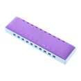 thumbnail image 1 of 1 Ensemble Résine 20 Tons Bleus Harmonica 10 Trous ABS Harmonica avec Boîte de Rangement, 1 of 9