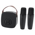 thumbnail image 1 of Portable Kids Karaoke Speaker Mini Machine for Baby Black, Clear Sound, Built In Microphone Connectivity for Karaoke Fun, 1 of 7