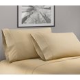 thumbnail image 2 of Bassano 1800 Series Embossed Deep Pocket Sheet Set - Super Soft & Wrinkle Free - Luxurious Bed Sheets Set (Queen, Taupe), 2 of 3