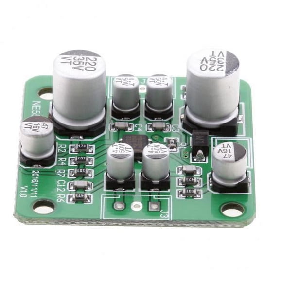 Miulika Lot de 4-30 Préamplificateur NE5532 Amplificateur Audio Stéréo Carte PCB pour 4558 LM833 4 Pcs