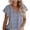 Navy, variant on Tops for Women Sexy Casual Elegant Fragmented Casual V-Neck Chiffon Shirt Loose and Short Sleeved Tops for Women Tops for Women Sexy Elegant
