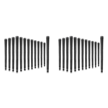 26 Pcs Poignées de Golf Antidérapantes Toutes Saisons Poignée de Golf Standard Clubs de Golf Poignées Accessoires de Golf,26 x Poignées de Golf en Caoutchouc,Noir