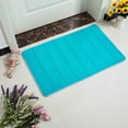 thumbnail image 1 of Bovemsi Clearance Memory Foam Bath Mat Bathroom Rugs Toilet Soft Non Slip Mat Bathroom Bedroom Floor Shower Rug Decor Comfortable Water Absorbent Machine Washable Easier To Dry Floor Rug Mats, 1 of 4