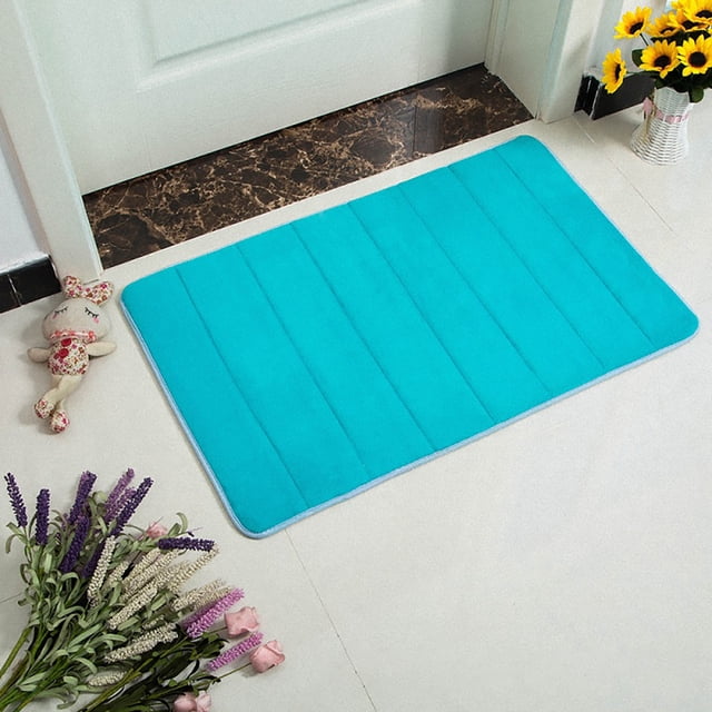 Bovemsi Clearance Memory Foam Bath Mat Bathroom Rugs Toilet Soft Non Slip Mat Bathroom Bedroom Floor Shower Rug Decor Comfortable Water Absorbent Machine Washable Easier To Dry Floor Rug Mats