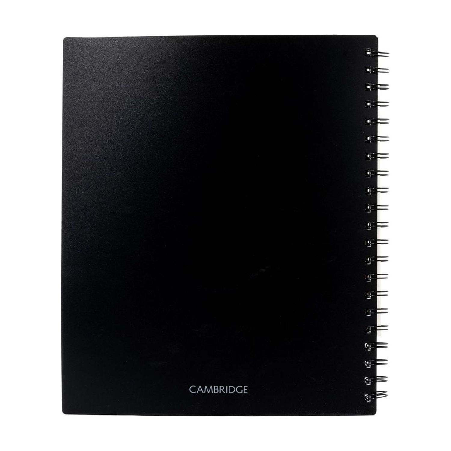 Cambridge® Geo Large Black Notebook