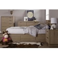 thumbnail image 4 of South Shore Fynn 2-Drawer Nightstand - End Table with Storage for Child, in Rustic Oak, 4 of 8