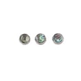 thumbnail image 1 of Wweixi 3 Pcs Bouton de Trompette Remplacement Composant de Réparation Universel Petit Métal Doigts de Musique Touches Instrument en Laiton Type 2, 1 of 6