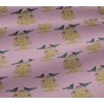 thumbnail image 5 of oneOone Viscose Jersey Fabric Bird & Tree Block Print Sewing Fabric BTY 60 Inch Wide, 5 of 5