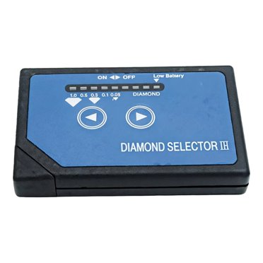 Professional Diamond Selector, Portable Gemstone Tester, High-Precision Jewelry Testing Tool with LED Indicator, Battery-Powered Handheld Diamond Testing Device for Jewelers and Collectors