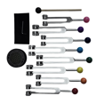 thumbnail image 1 of Chakra Tuning Fork Set for Healing, Tuning Forks with Tuning Fork Activator for Healing,Sound Therapy,Keep Body, 1 of 7
