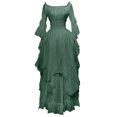 thumbnail image 1 of UPPADA Liquidation Robes d'Invitée de Mariage à Manches Évasées pour Femmes Robe de Cocktail Chic Robes de Bal d'Hiver Robes de Cocktail Formelles Robes pour Femmes Courtes aux Courbes, 1 of 6