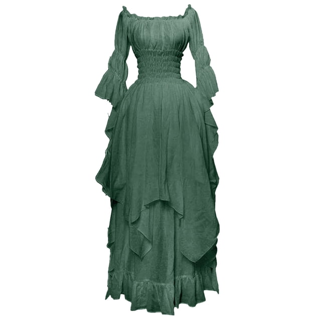 UPPADA Liquidation Robes d'Invitée de Mariage à Manches Évasées pour Femmes Robe de Cocktail Chic Robes de Bal d'Hiver Robes de Cocktail Formelles Robe Formelle Blanche pour Femmes