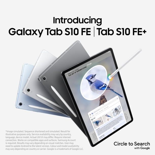 おれちゃん Samsung Galaxy Tab S10 FE 本体 Samsung Galaxy Tab S10 FE, 12GB+256GB, Silver - Walmart.ca