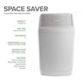 thumbnail image 2 of AIRCARE 831000 Space-Saver, White Whole House Evaporative Humidifier 2700 sq. ft, 2 of 5