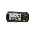 thumbnail image 2 of yeacher 3DTriSport Walking 3D Pedometer with Clip and Strap, Free eBook 30 Days Memory, Accurate Step Counter, Walking Distance Miles/Km, Calorie Counter, Daily Target Monitor, Exercise Time, 2 of 7