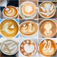 thumbnail image 4 of CNKOO Mousseur à Lait en Acier Inoxydable Mousseur à Lait Espresso Tasse Mousseur à Lait pour Café avec Stylo d'Art Décoratif pour Machine à Espresso Mousseur à Lait Art Latte, 4 of 6
