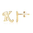 thumbnail image 1 of CHOK Sterling Silver Stud Earrings  14K Gold, 1 of 6