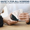 thumbnail image 3 of 50PCS Clear View Anti-Fog Wet Tissue Anti Fog Cleaning Cloth Anti Fog Spray For Glasses  2pcs, 3 of 7