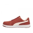 thumbnail image 4 of PUMA Safety Men's Iconic Low Composite Toe EH Work Shoes Red Suede - 640045, 4 of 5