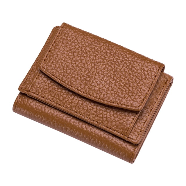 TopLLC Wallet Mini Small Wallet Women's Ultra-thin Top Layer Cowhide
