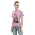 thumbnail image 4 of T-Shirt Basique à Manches Courtes pour Femmes Demon Slayer Blade Tanjiro, 4 of 6