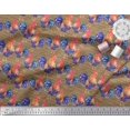 thumbnail image 3 of Soimoi Poly Georgette Fabric Text & Hen Bird Fabric Prints By Yard 52 Inch Wide, 3 of 3