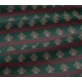 thumbnail image 5 of oneOone Viscose Jersey Fabric Chevron & Tree Block Print Fabric By The Yard 60 Inch Wide, 5 of 5