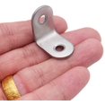 thumbnail image 4 of 20 Pcs 90 Degree Right Angle Stainless Steel Corner Brace,1.18 Inchx1.18 Inch Corner Braces,Stainless Steel Right Angle Metal Bracket, 4 of 6