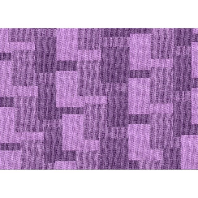 Ahgly Tapis Rectangulaire Lavable en Machine Intérieur Transitionnel Violet Violet, 5 Pieds x 7 Pieds