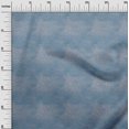 thumbnail image 3 of oneOone Cotton Cambric Medium Blue Fabric Abstract Texture Craft Projects Decor Fabric Printed By The Yard 42 Inch Wide, 3 of 4