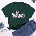 thumbnail image 4 of Économies du Printemps! CEHVOM Hauts de Pâques pour Femmes Grande Taille, T-Shirt à Col Rond Mignon avec Imprimé Rabbit pour Femmes, T-Shirt Graphique Mode et Confortable pour Femmes, Haut à Manches Courtes à Col Rond, 4 of 7