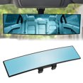 thumbnail image 1 of Rear View Mirror  Car Rearview Mirror 11.8in Panoramic Wide Angle Interior Rear Mirror Anti-Glare HD Clear  Clip on Rear View Mirror for Car Truck, 1 of 11