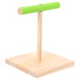 thumbnail image 1 of Miangastore Bird Training Stand Square 1Pcs 7.3x5.9x5.9in, 1 of 9