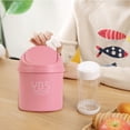thumbnail image 2 of TIELUTT 1PC Desktops Covered Kitchen Living Room Can Flip Sundries to Store Mini Can Liners Paper Bags Recycling Tall Kitchen Bags Unscented Bags Contractor Bags Tall Kitchen, 2 of 8