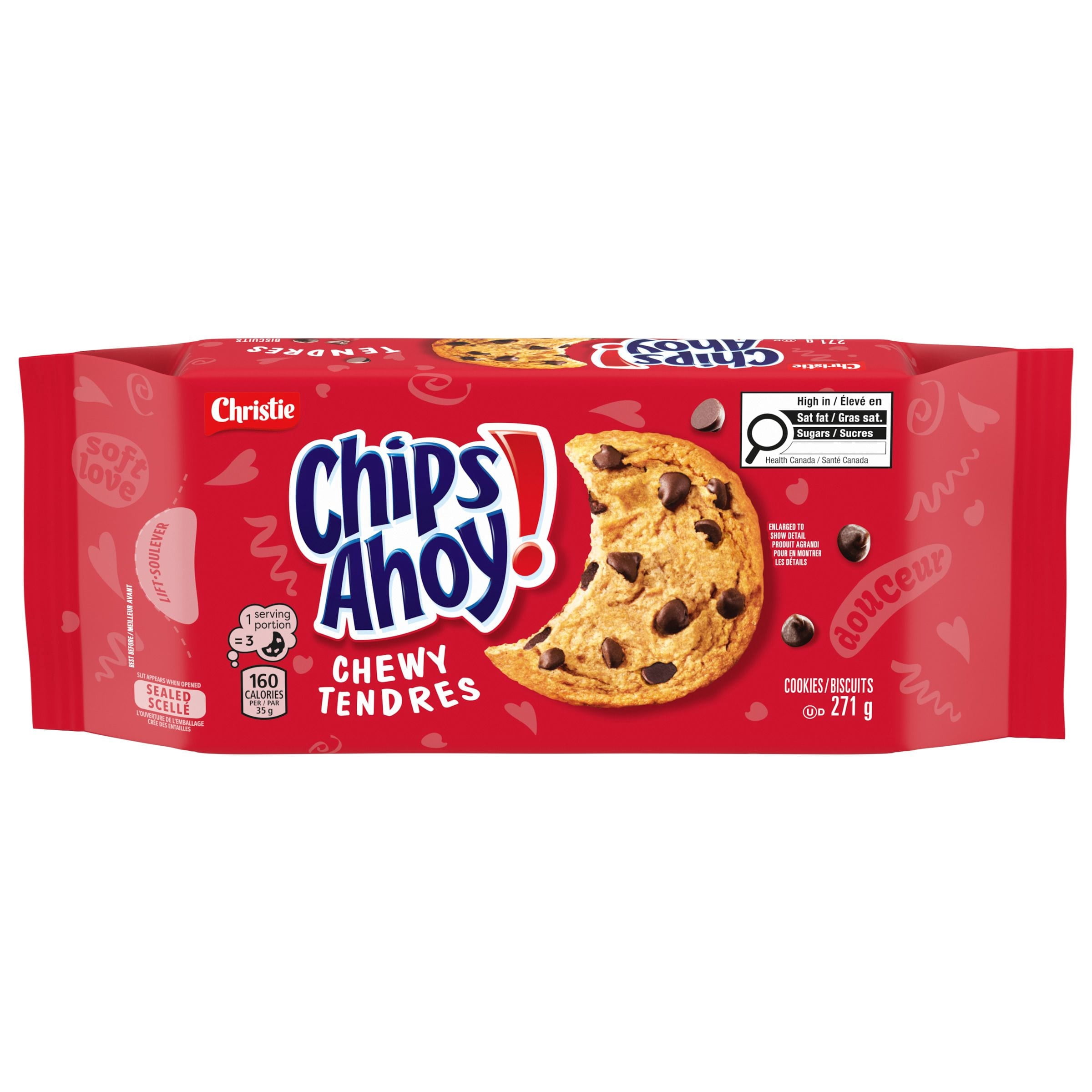 Chips Ahoy! Chewy Cookies, Chocolate Chip