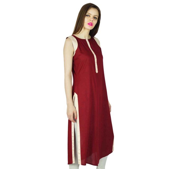 Phagun Kurti Ethnique Indien Haut en Rayonne Kurta Bollywood de Designer Tunique Robe pour Femmes