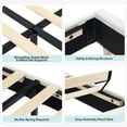 thumbnail image 1 of Storage Headboard Full Size Bed Frame - Soft Upholstered Platform with Bookcase for Kids Girls - Strong Wooden Slats, Steel Support, Noise-Free, Easy Assembly, No Box Spring Needed - Beige FULL, 1 of 7
