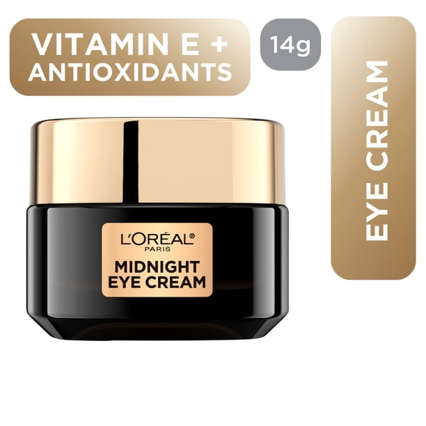 L'Oréal Paris Midnight Eye Opener Eye Cream, with Vitamin E +