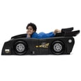 thumbnail image 2 of Delta Children Grand Prix Race Car Toddler & Twin Bed - BLACK, 2 of 5