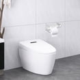 thumbnail image 4 of Vaidha Toilet Paper Bracket Wall Mounted Oppose Rust Plastic Self-adhesive Toilet Paper Bracket, 4 of 6