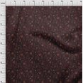 thumbnail image 4 of oneOone Rayon Maroon Fabric Floral Craft Projects Decor Fabric Printed By The Yard 56 Inch Wide, 4 of 5