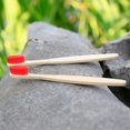 thumbnail image 4 of 2PCS Bamboo Toothbrush Vintage Natural Wood Toothbrush Nylon Bristle Toothbrush, 4 of 10