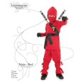 thumbnail image 2 of Red Ninja Child Costume | X-Large, 2 of 3